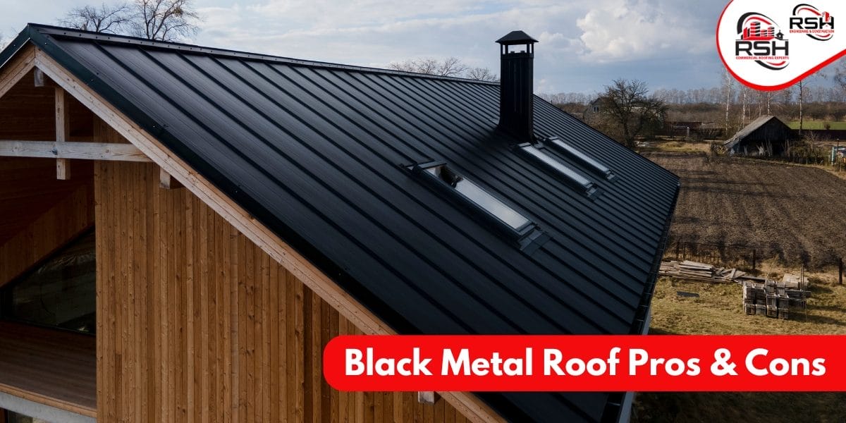 black metal roof pros and cons